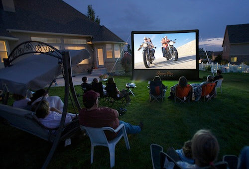Outdoor Movie Featured Product: 16' Home Inflatable Movie Screen