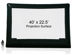 E-40 Open Air Cinema 40' Outdoor Movie System