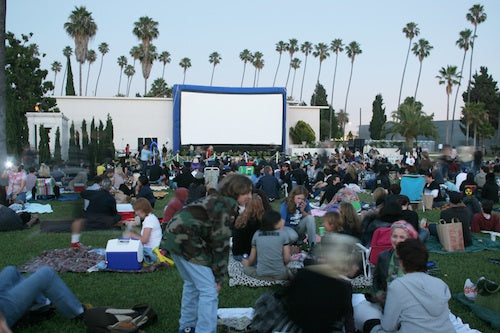 Outdoor Movie Classic Car Theme Night