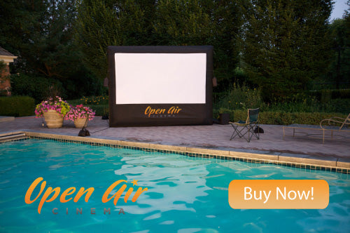 Outdoor Movie Featured Product: 9' Home Inflatable Movie Screen