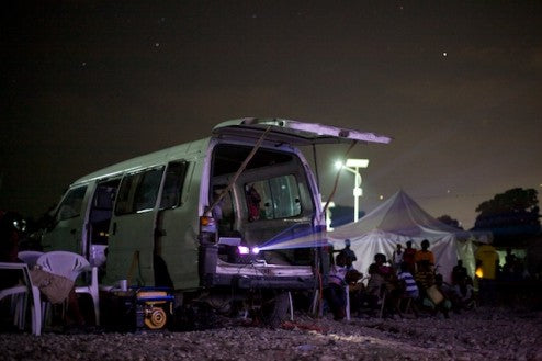 outdoor movies haiti