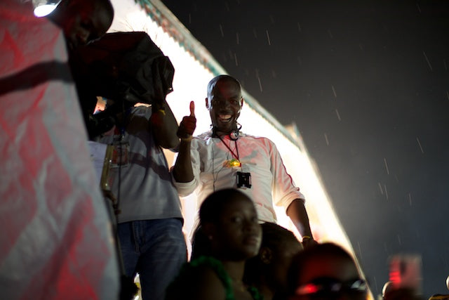 Outdoor Movies in Haiti: September 24, 2011