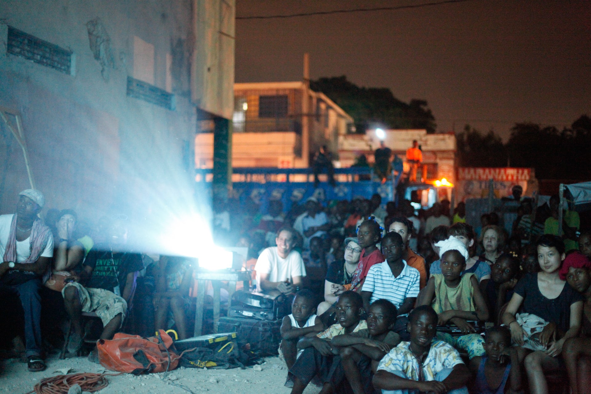 Open Air Cinema Humanitarian Screening in Africa (Past Years)