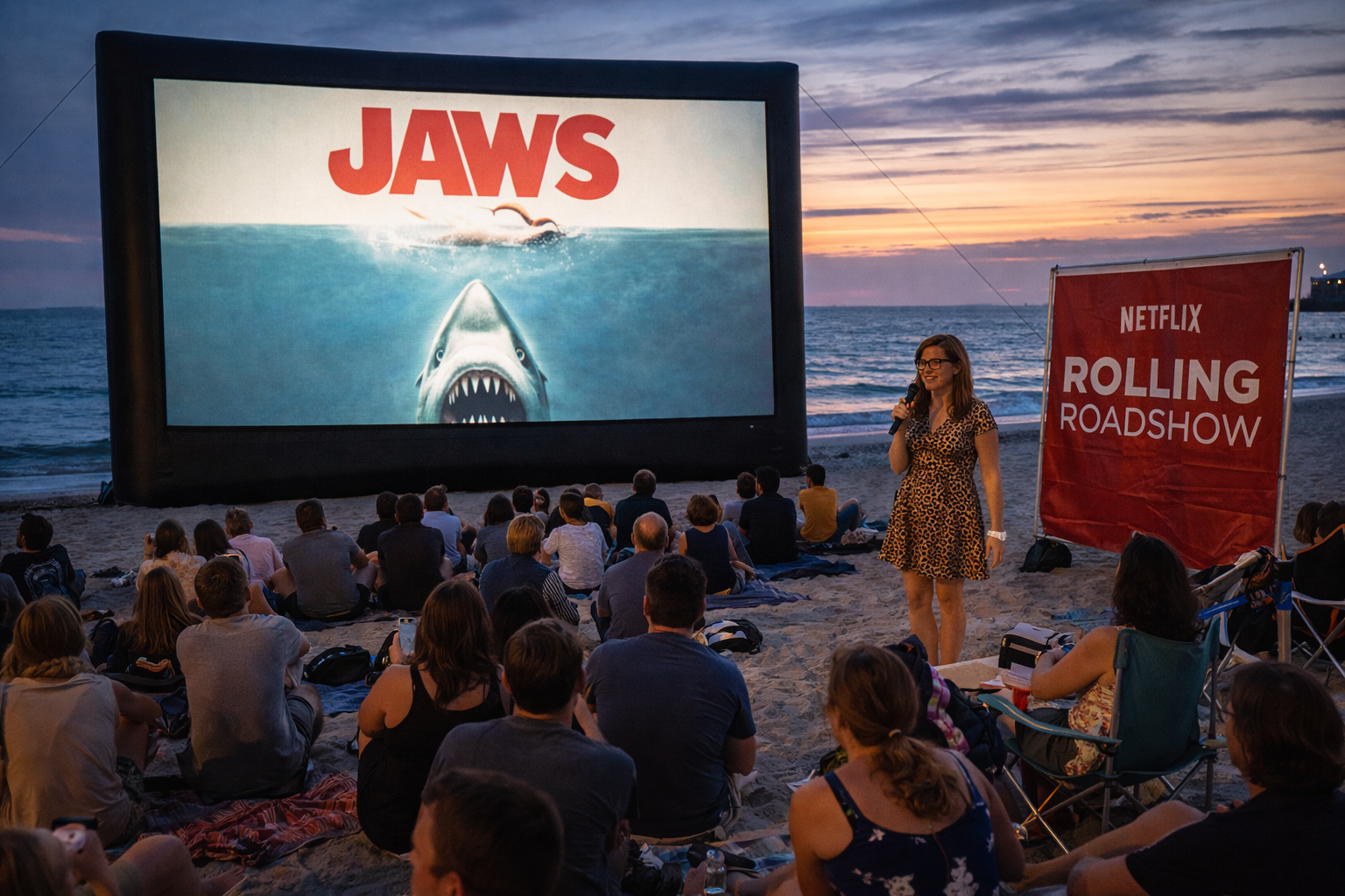 Netflix Outdoor Movie Rolling Roadshow