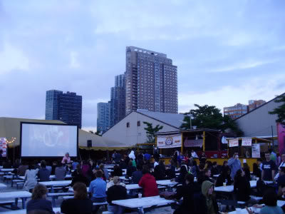 Outdoor Movies at the Food Film Festival in New York City