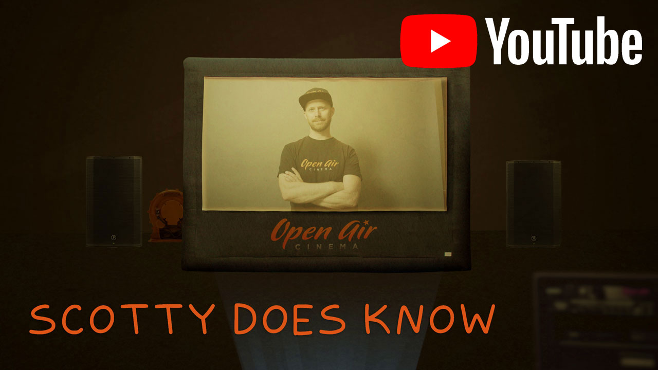 Open Air Cinema is on YouTube Now!