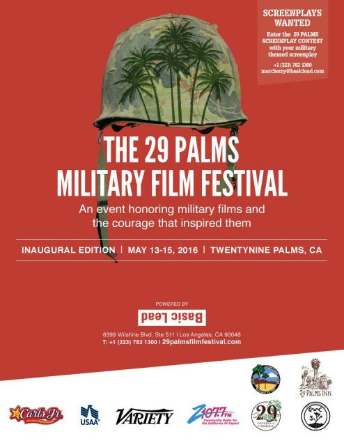 Variety advert for the California-based 29 Palms Military Film Festival