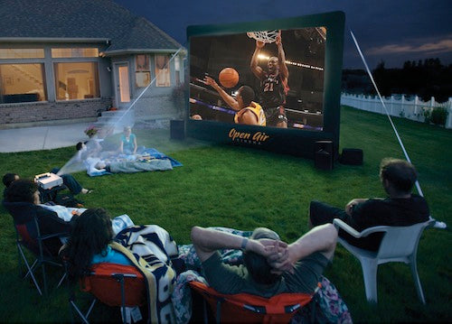 Watch NBA Games on Your Outdoor Movie System!