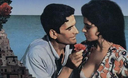 scene from Il Postino movie