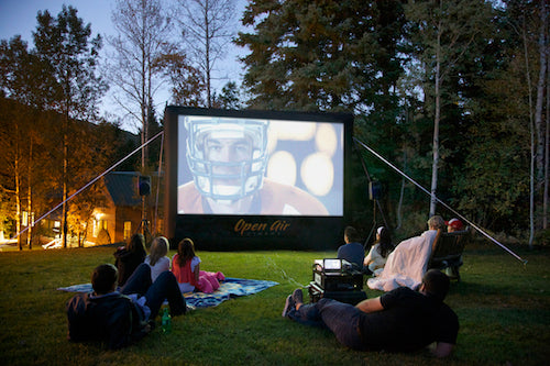 The Superbowl and Outdoor Movies