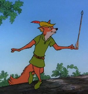 Robin hood stork costume