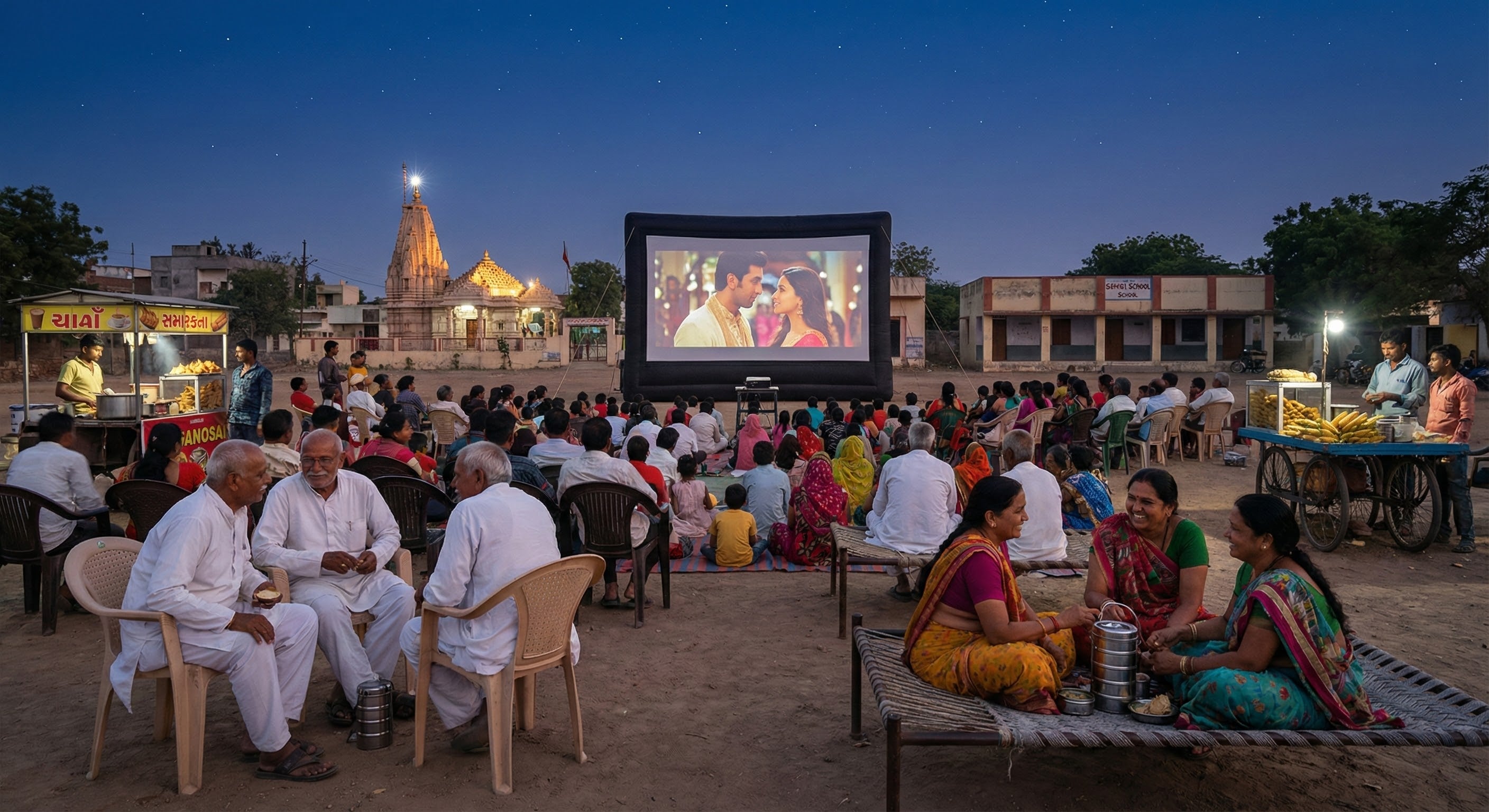 Together Under the Stars: How Outdoor Movies Help Rebuild Community in an Age of Isolation