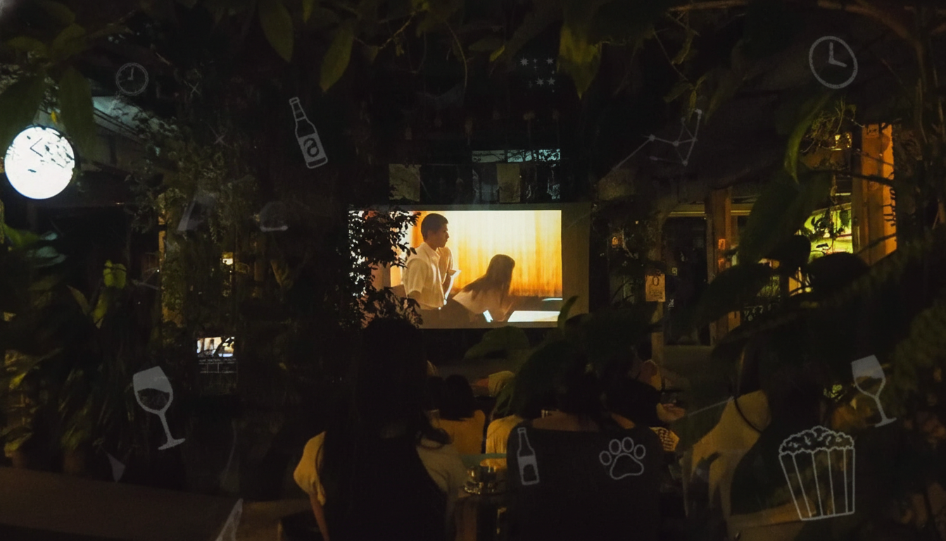 After Hours, Under Leaves: Wine, Beer & Outdoor Cinema