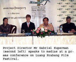 Open Air Cinema Outdoor Movies Luang Prabang Film Festival