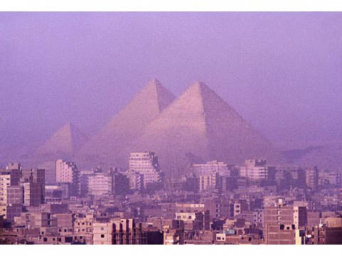 Open Air Cinema in Cairo, Egypt