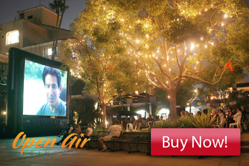 Introducing the New Cinebox Pro 20 x 11 Outdoor Movies System