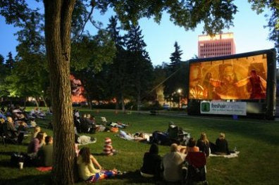 Winner of Outdoor Movie Photo Contest Sends Thanks From Atlanta, Georgia