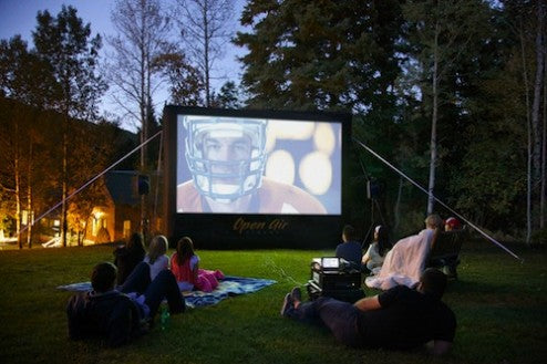 Open Air Cinema Cinebox Home 16' outdoor movie system