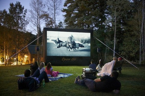 Open Air cinema Outdoor Movie System