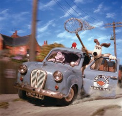 Scene from Wallace & Gromit: The Curse of the Were-Rabbit