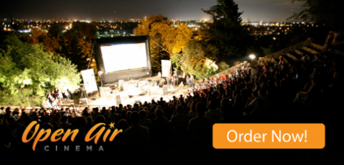 Open Air Cinema outdoor theater system