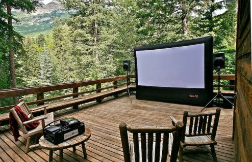outdoor movie system