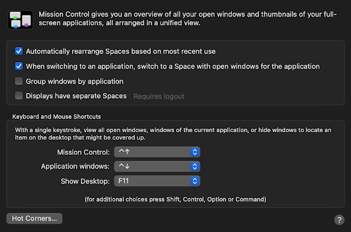 No menu bar showing on your projector