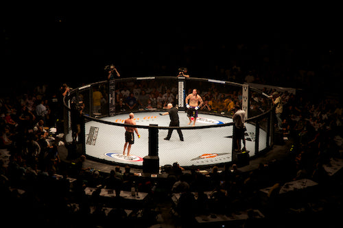 Open Air Cinema at Showdown Fights 2010!