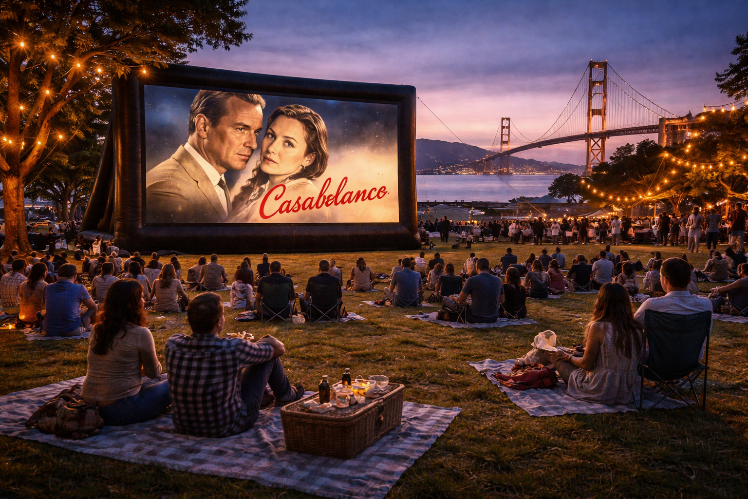 Outdoor Film Nights in San Francisco, California