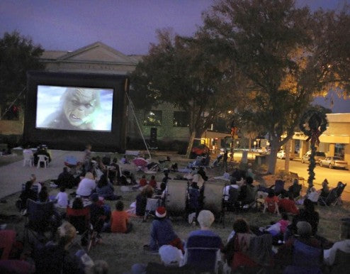 outdoor movies