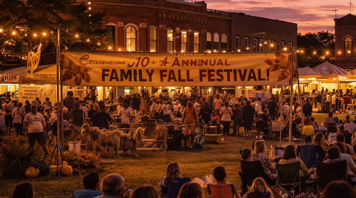 McKinney, Texas: Fall Festival Includes An Outdoor Movie on an Inflatable Screen
