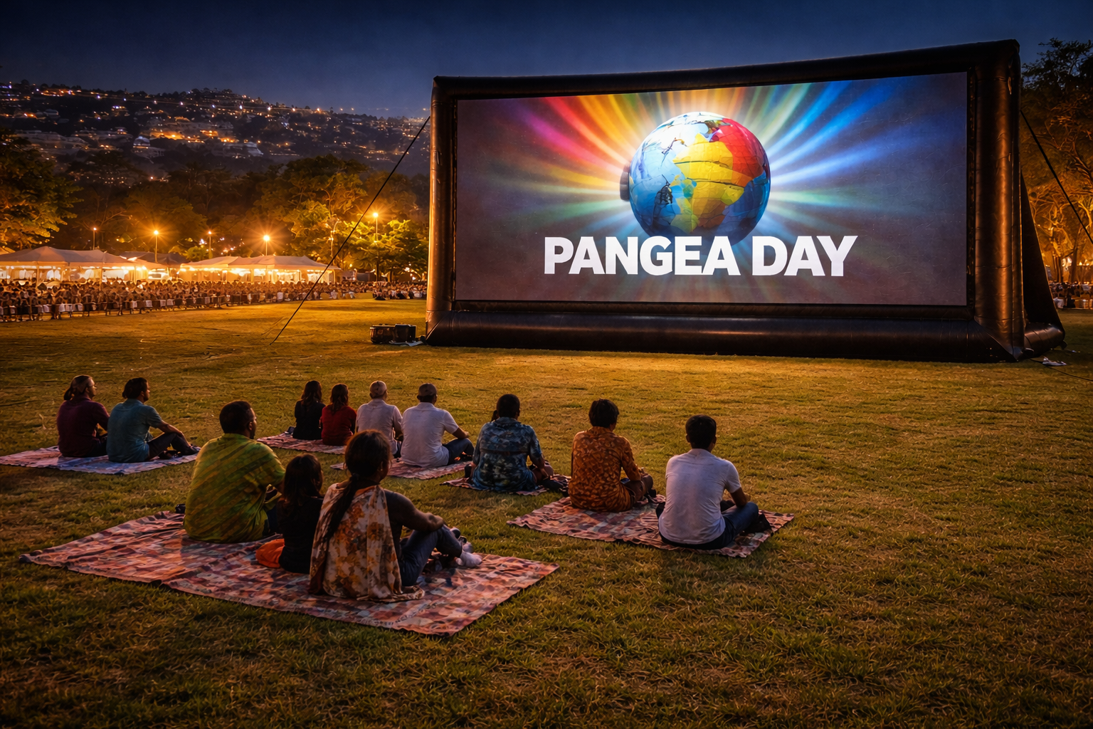 Open Air Screen Make Outdoor Film Screenings Possible on Pangea Day