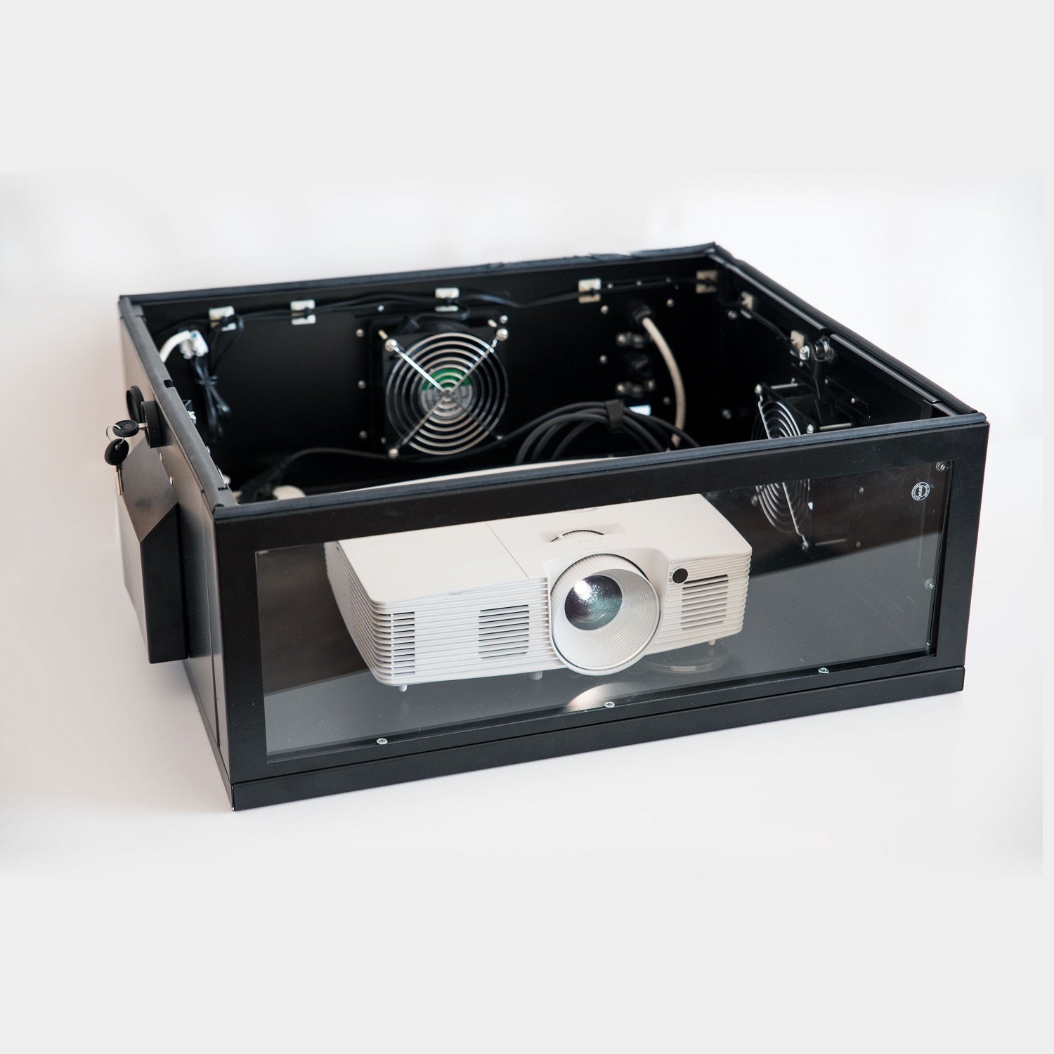Open Air Cinema weatherproof outdoor projector enclosure
